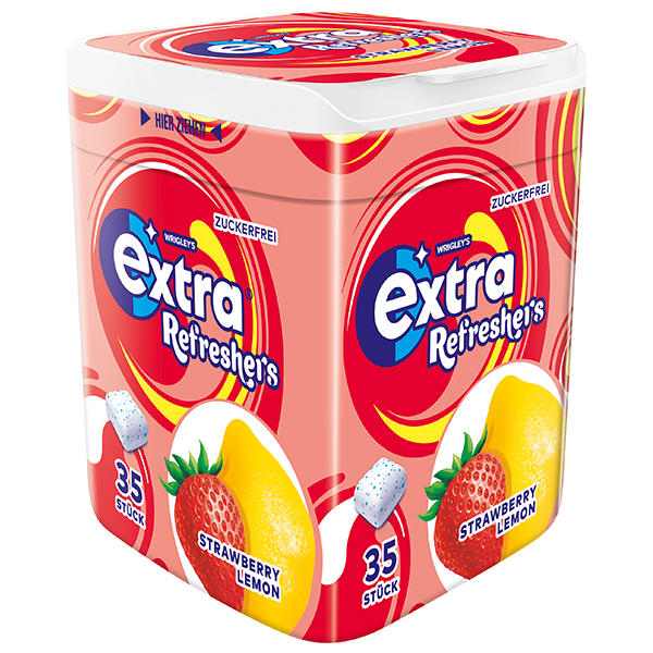 EXTRA® REFRESHERS Strawberry Lemon 35er Packung