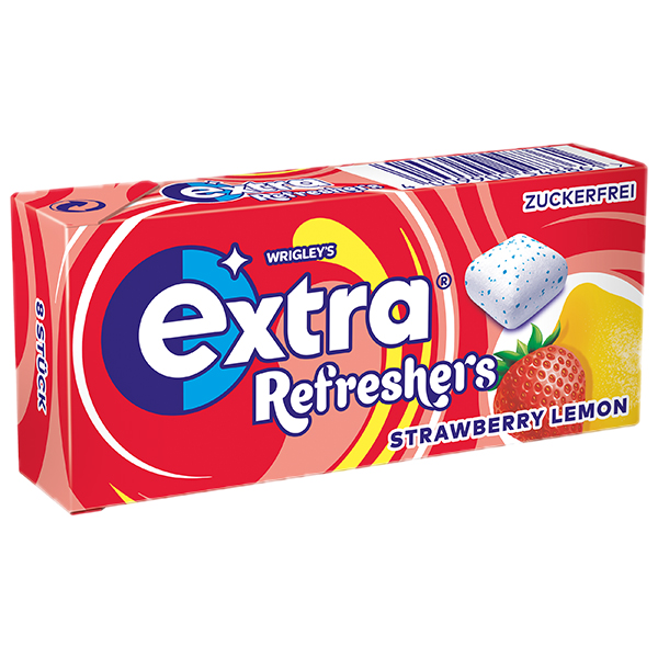 EXTRA® REFRESHERS Strawberry Lemmon 8er Packung